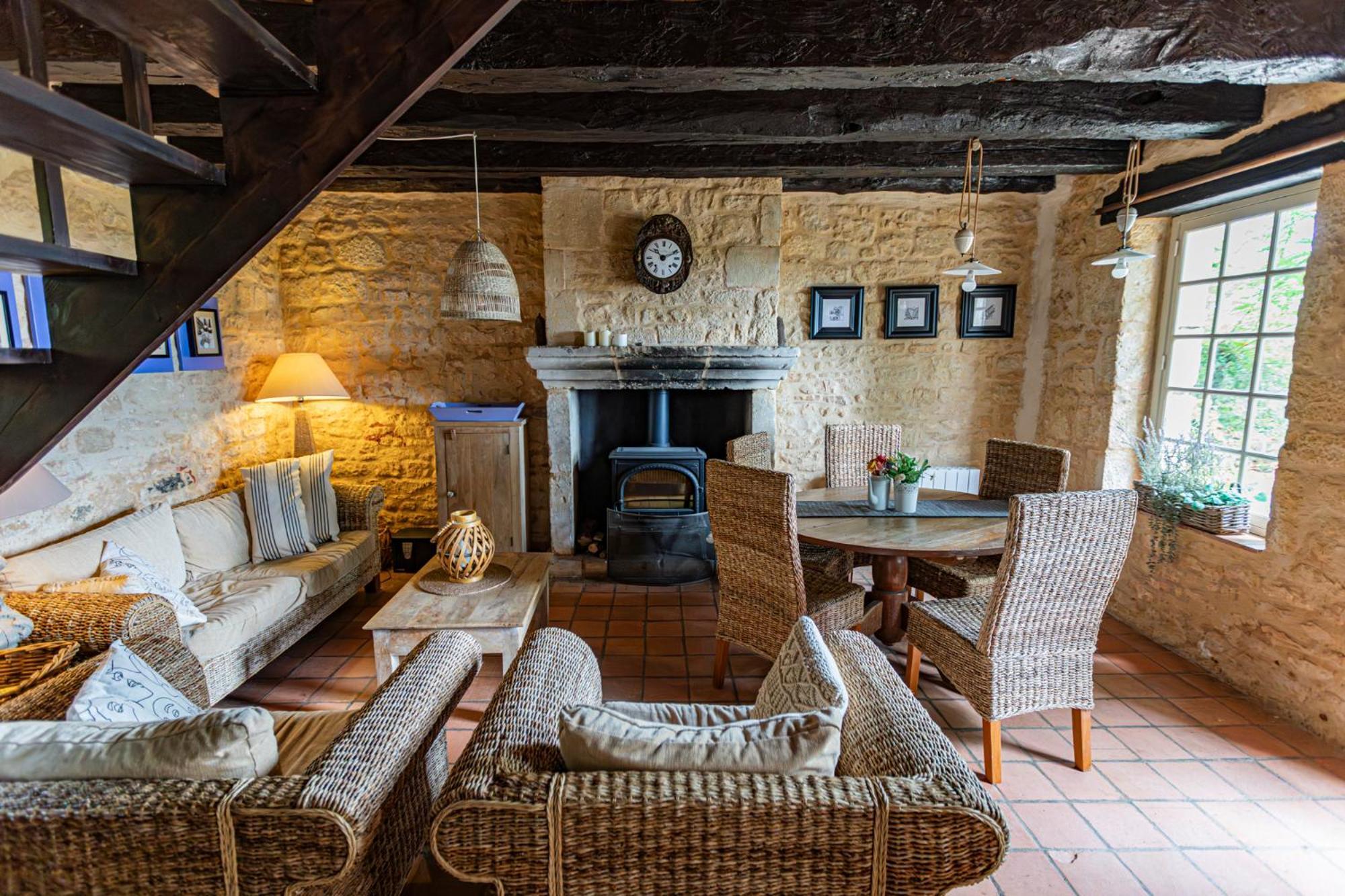 Les Bernardies Simeyrols Habitación foto