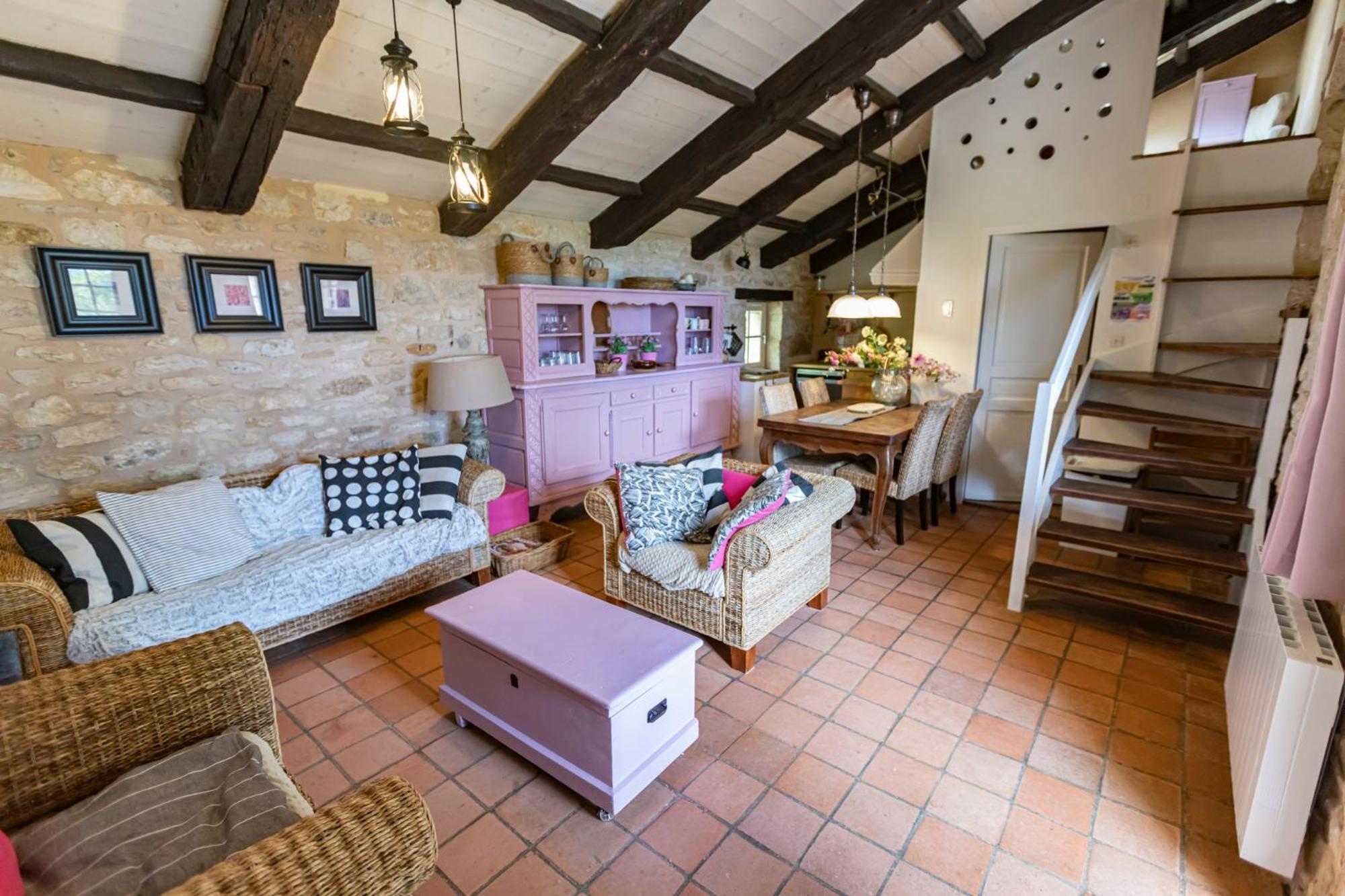 Les Bernardies Simeyrols Habitación foto